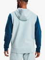 Felpa da uomo Under Armour  SUMMIT KNIT FZ HD-BLU