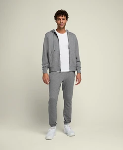 Felpa da uomo Wilson  M  Team Zip Hoodie Medium Gray Heather