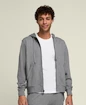 Felpa da uomo Wilson  M  Team Zip Hoodie Medium Gray Heather M