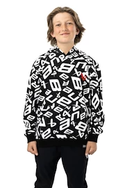 Felpa per bambini Bauer  Scramble Hoodie Black/White