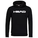 Felpa per bambini Head  Club Byron Hoodie Junior Black 128 cm