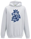 Felpa per bambini Official Merchandise  Czech Hockey Lion Grey