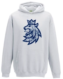 Felpa per bambini Official Merchandise Czech Hockey Lion Grey