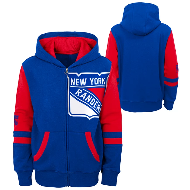 Felpa per bambini Outerstuff Felpe con cappuccio per bambini NHL Face Off Sportega