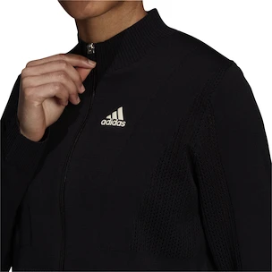 Giacca da donna adidas  Tennis Primeknit Jacket Primeblue Aeroready Black