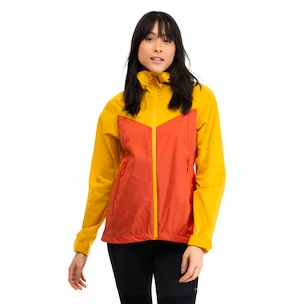 Giacca da donna Bergans  Microlight W Jacket Brick/Light Golden Yellow