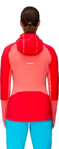 Giacca da donna Mammut  Eiswand Advanced ML Hooded Jacket Barberry/Azalea M