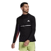 Giacca da uomo adidas Own The Run Colorblock Jacket Black XL