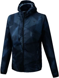 Giacca da uomo Mizuno  Printed Hoodie Jacket black