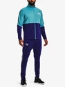 Giacca da uomo Under Armour  PIQUE TRACK JACKET-BLU