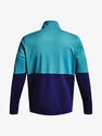 Giacca da uomo Under Armour  PIQUE TRACK JACKET-BLU