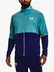 Giacca da uomo Under Armour  PIQUE TRACK JACKET-BLU