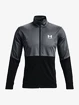 Giacca da uomo Under Armour  PIQUE TRACK JACKET-GRY