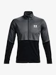 Giacca da uomo Under Armour  PIQUE TRACK JACKET-GRY XS