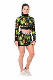 Giacca Nebbia High-energy crop jacket 564 jungle green