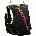 Gilet da corsa da donna Nathan  Pinnacle Series Vapor 4 l W Black/Hibiscus