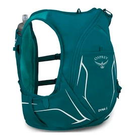 Gilet da corsa da donna OSPREY Dyna 6, verdigris gree