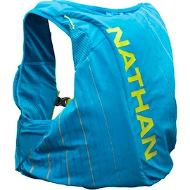 Gilet da corsa da uomo Nathan Pinnacle Series Vapor 12 l M Blue Me Away/Finish Lime