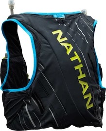 Gilet da corsa da uomo Nathan Pinnacle Series Vapor 4 l M Black/Finish Lime