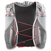 Gilet da corsa Salomon ADV Skin 12 Set Castelrock/Alloy/Neon Flame