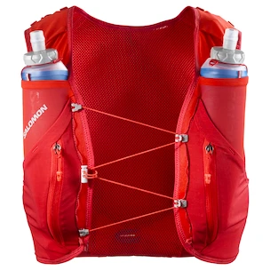 Gilet da corsa Salomon ADV Skin 12 Set Flame Scarlet/Haute Red