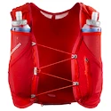 Gilet da corsa Salomon ADV Skin 5 Set Flame Scarlet/Haute Red