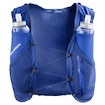 Gilet da corsa Salomon ADV Skin 5 Set Nautical Blue/Limoges