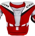 Gilet da hockey per portiere CCM YTflex 3 White/Red Youth