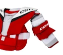 Gilet da hockey per portiere CCM YTflex 3 White/Red Youth