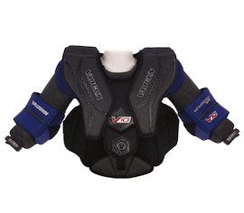 Gilet da hockey per portiere Vaughn Velocity 10 Black/Blue Youth