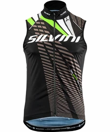 Gilet da uomo Silvini Team MJ1404 black/green