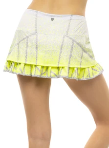 Gonna da donna Lucky in Love  Take A Pleat Skirt Neon Yellow S