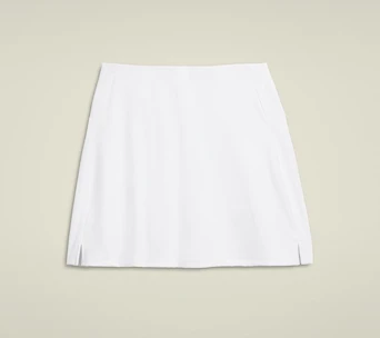 Gonna da donna Wilson  W Team Flat Front Skirt Bright White