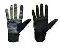 Guanti da ciclismo da uomo NorthWave  Fast Gel Glove Anthra/Yellow Fluo