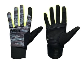 Guanti da ciclismo da uomo NorthWave Fast Gel Glove Anthra/Yellow Fluo