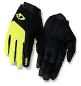 Guanti da ciclismo Giro  Bravo LF black/yellow M