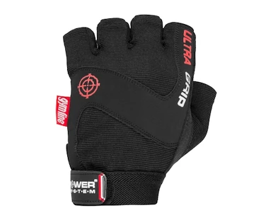 Guanti da fitness Power System  Ultra Grip Černé