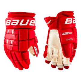 Guanti da hockey Bauer Pro Series Red Senior