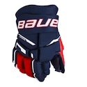 Guanti da hockey Bauer Supreme M3 Navy/Red/White Junior