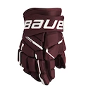 Guanti da hockey Bauer Supreme M5PRO Maroon Intermediate 13 pollici