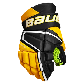 Guanti da hockey Bauer Vapor 3X Black/Gold Junior