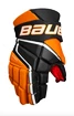 Guanti da hockey Bauer Vapor 3X Black/Orange Intermediate