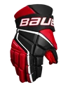 Guanti da hockey Bauer Vapor 3X Black/Red Intermediate