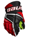 Guanti da hockey Bauer Vapor 3X Black/Red Junior