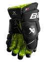 Guanti da hockey Bauer Vapor 3X Black/White Junior