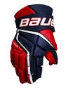 Guanti da hockey Bauer Vapor 3X Navy/Red/White Intermediate