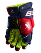 Guanti da hockey Bauer Vapor 3X Navy/Red/White Junior