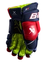 Guanti da hockey Bauer Vapor 3X Navy/Red/White Junior