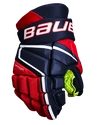 Guanti da hockey Bauer Vapor 3X Navy/Red/White Junior