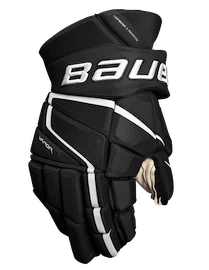 Guanti da hockey Bauer Vapor 3X PRO Black/White Intermediate